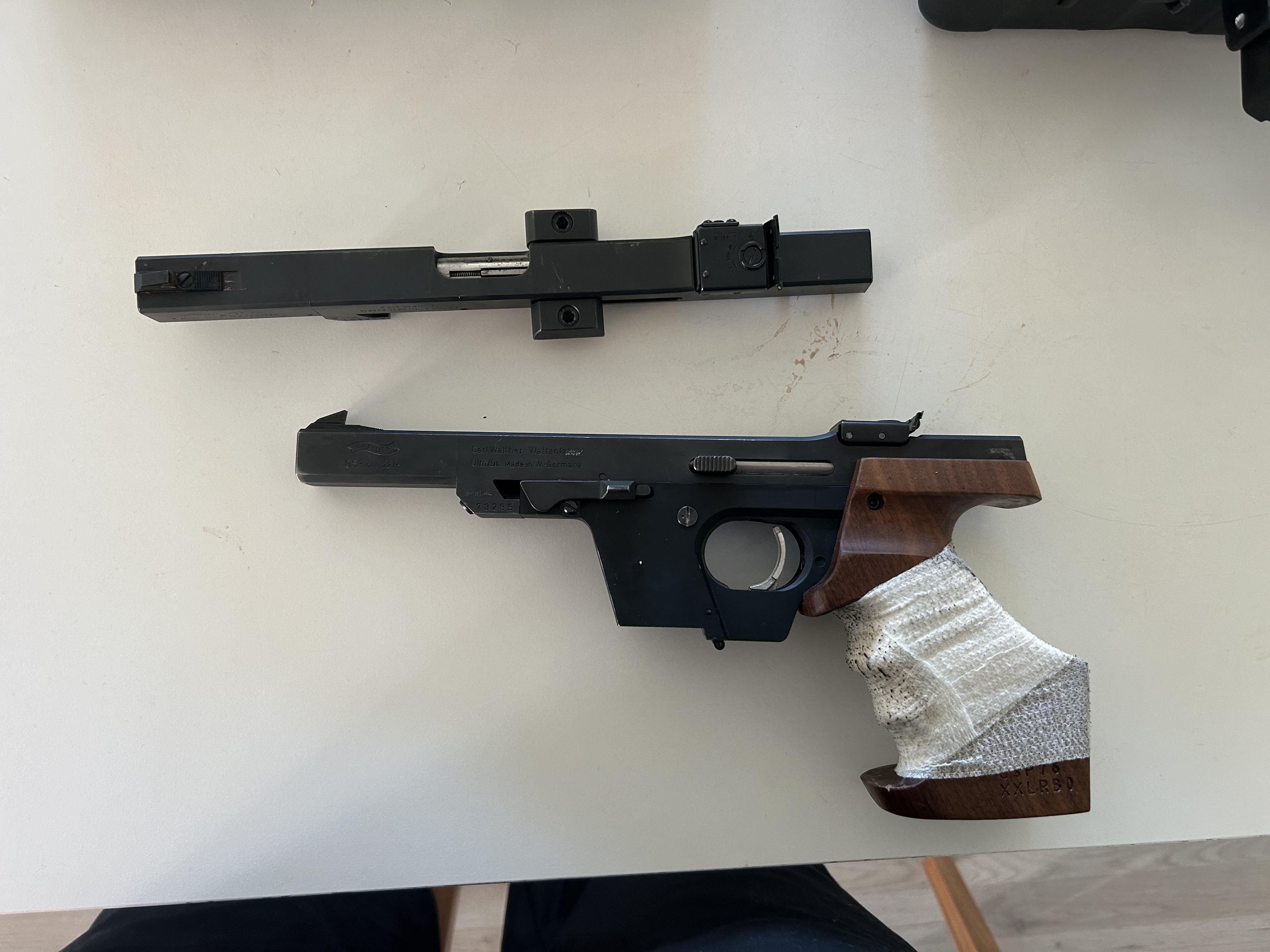 Annonce: Walther GSP 22Lr og cal. 32